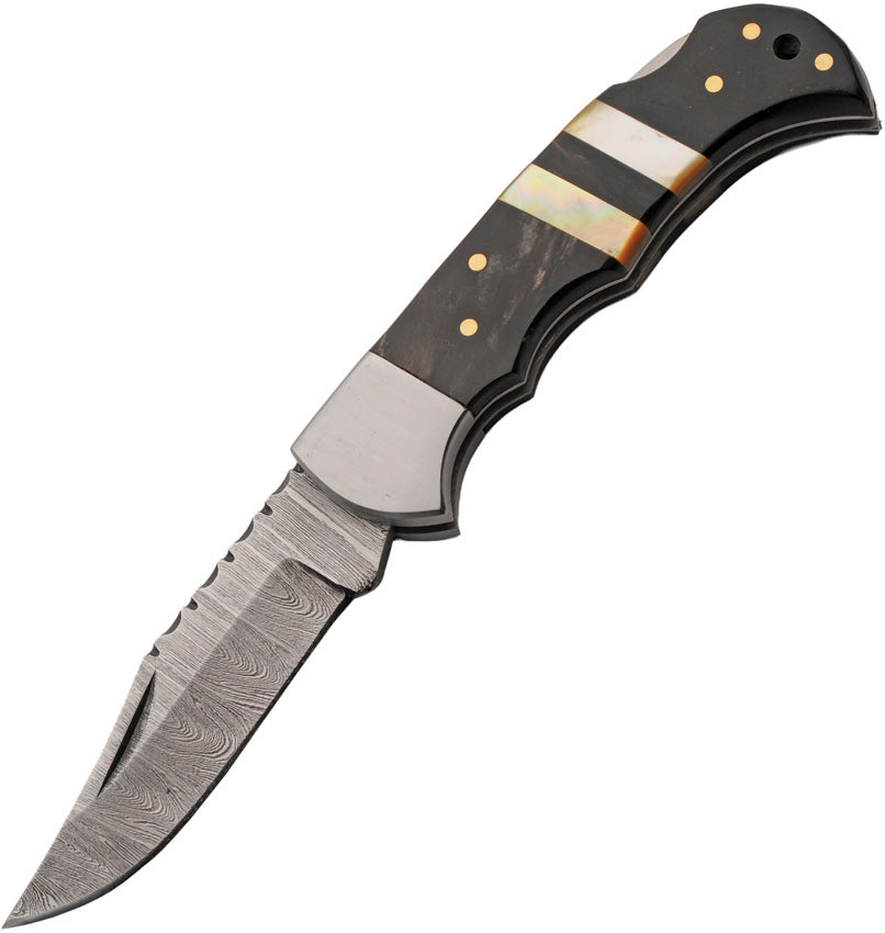 Ebony Tide Lockback - DM1421