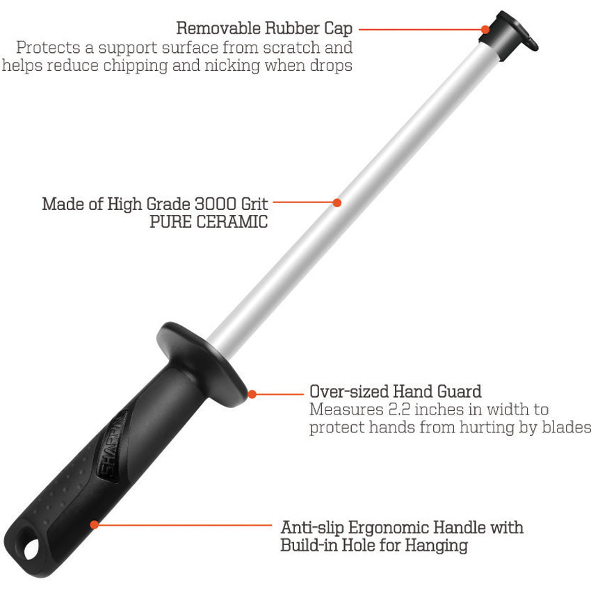 Ceramic Sharpening Rod - SHP118N