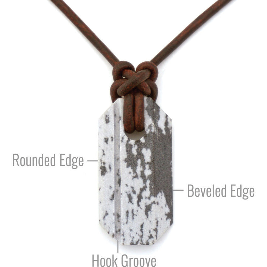 Viking Whetstone Pendant - WSG003