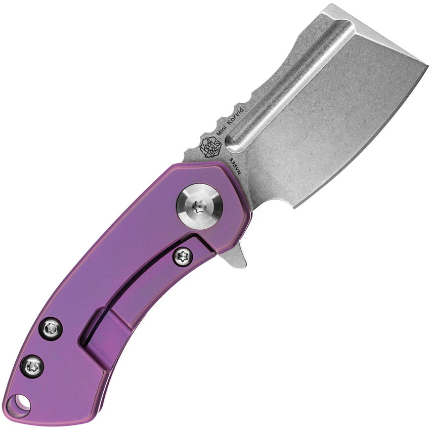 Mini Korvid Linerlock Purple - K3030A4