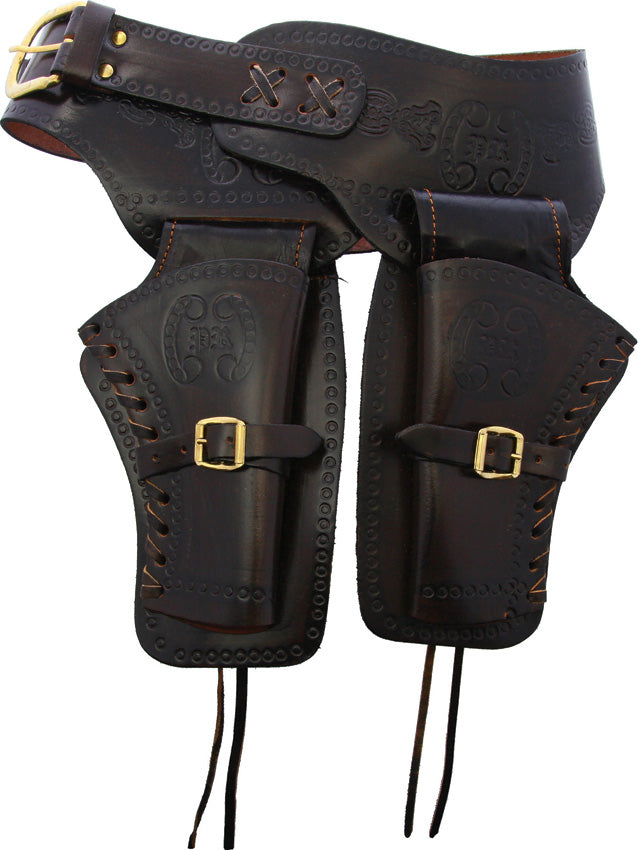 Lg Double Draw Holster Black - DX02L