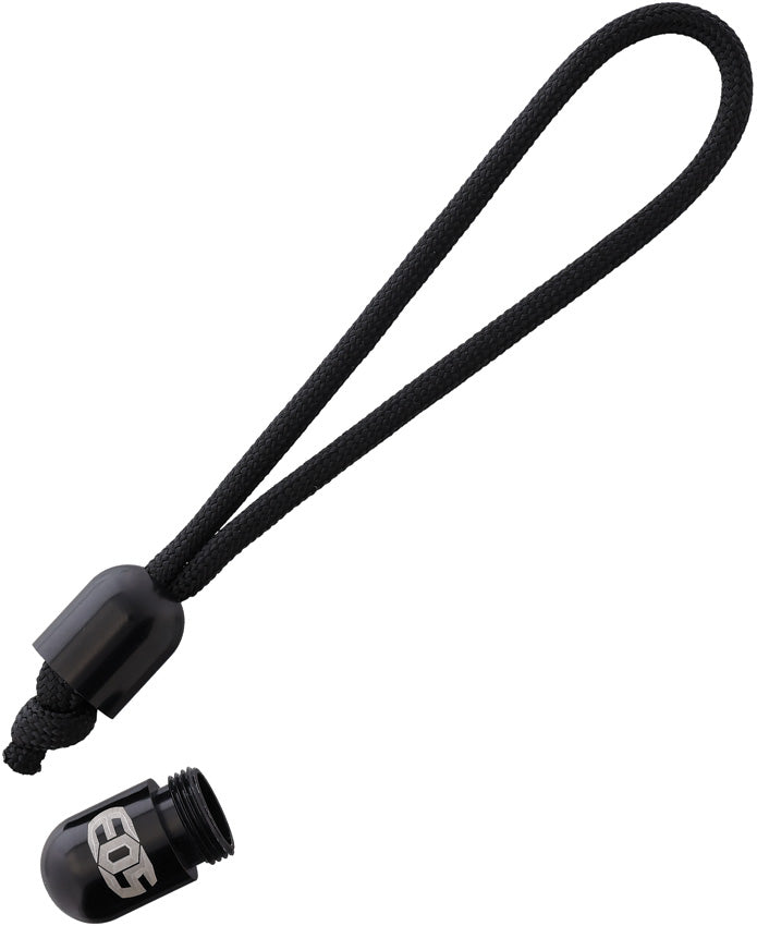 Pill Bead Lanyard Black - EOS125