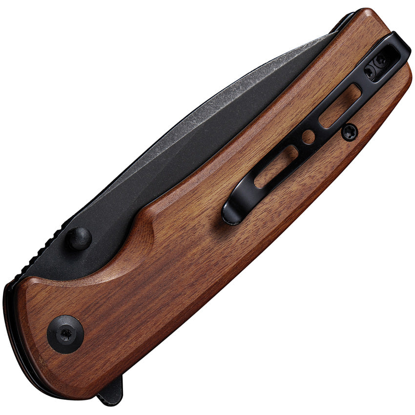 Sachse Button Lock Wood - S210076