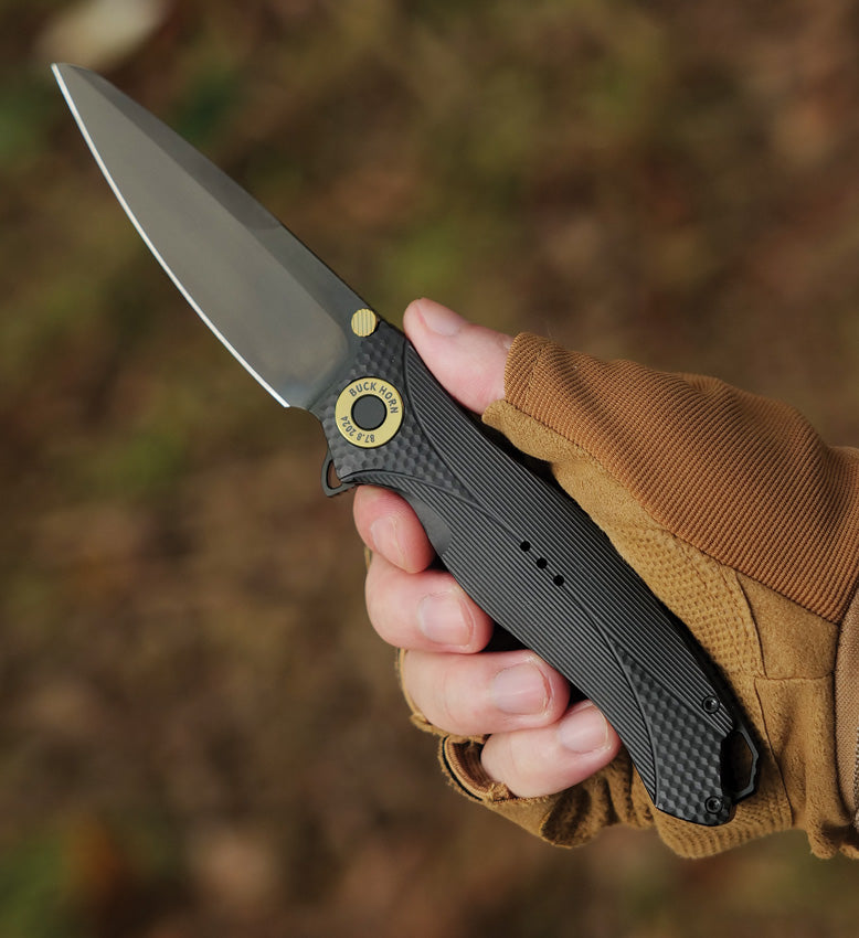 Buck Horn Aluminum Black - KARB120