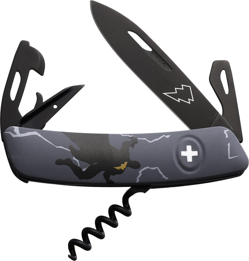 D03 Pocket Knife Black Adam - SZA33BLA01