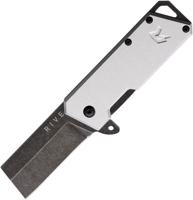 Rogue Mini Linerlock Silver - RIVE002