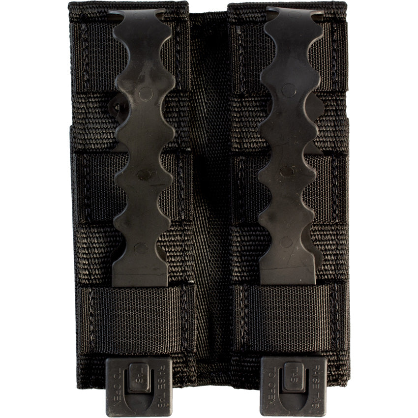 Double Pistol Mag Pouch Blk - USTMOL01701