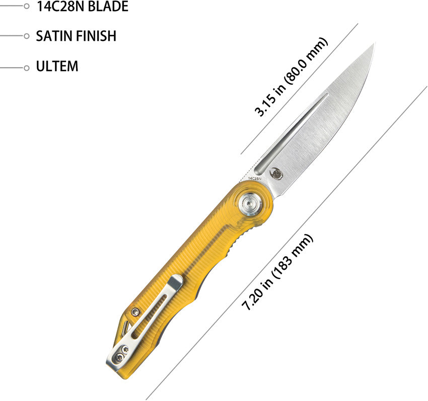 Mizo Linerlock Ultem - KUB2101G