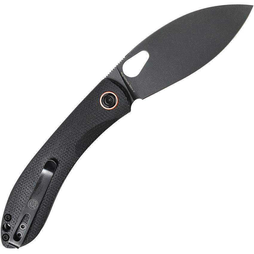 Nightshade TH Linerlock Black - VOSTHNPMK