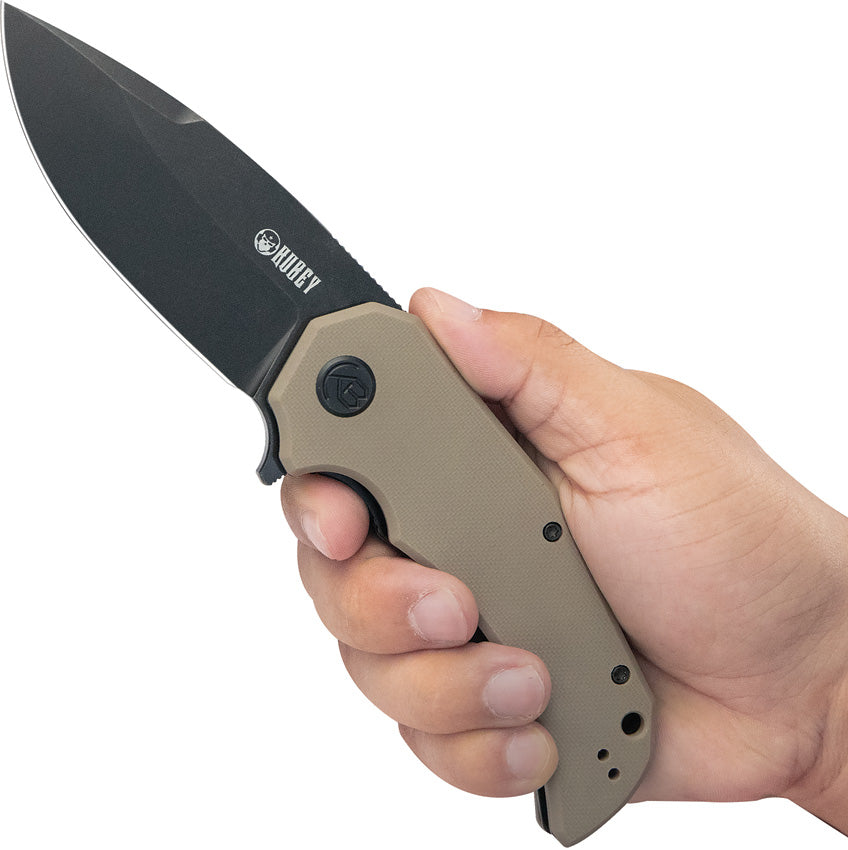 Bravo 1 Linerlock Tan Black - KUB319D