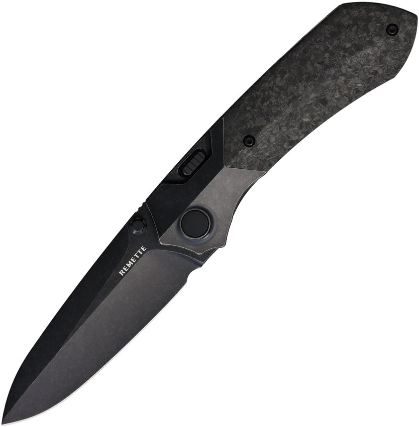 Meteor Button Linerlock Ti/CF - RMTRTPTELD