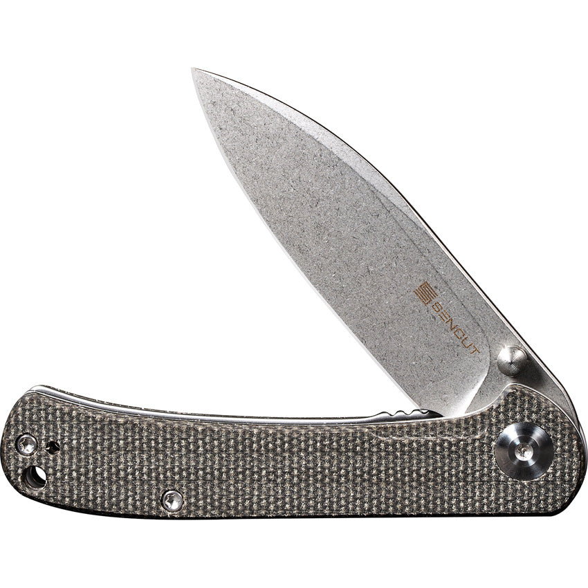 Scepter Linerlock Grn Micarta - SA03F