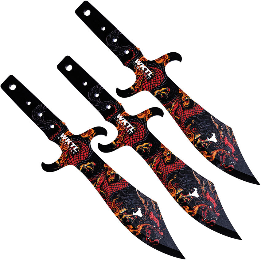 Tesoro Throwing Knives Fire - WKTL071