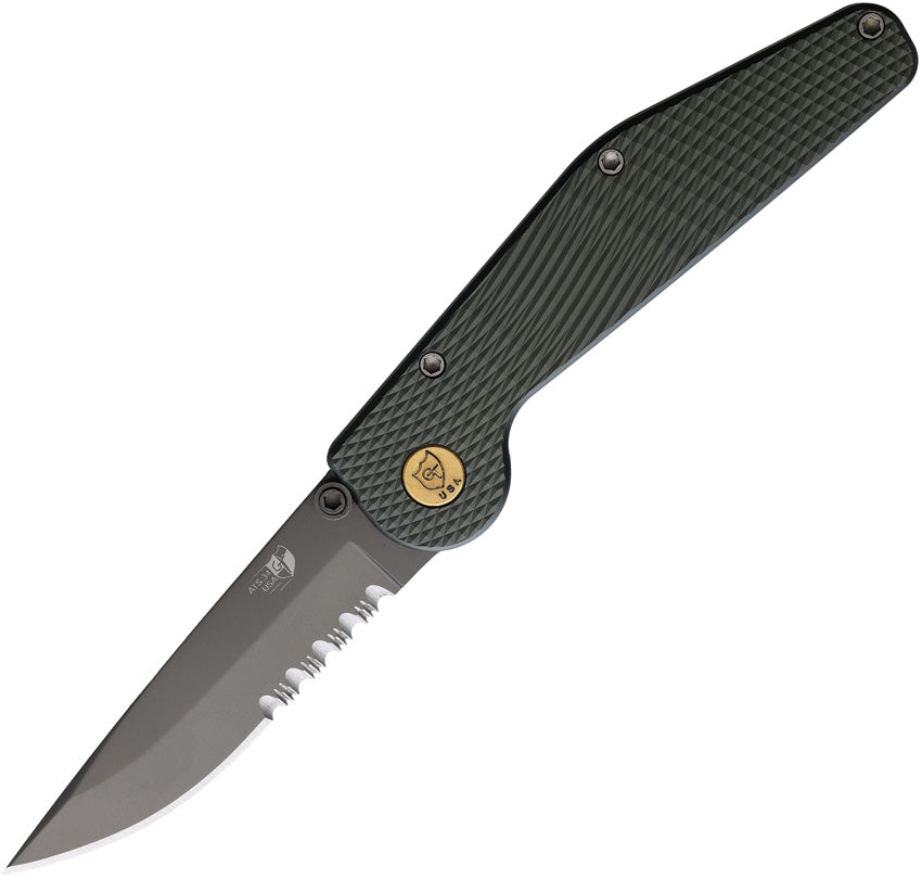 Auto Button Lock DP Serrated - GT112