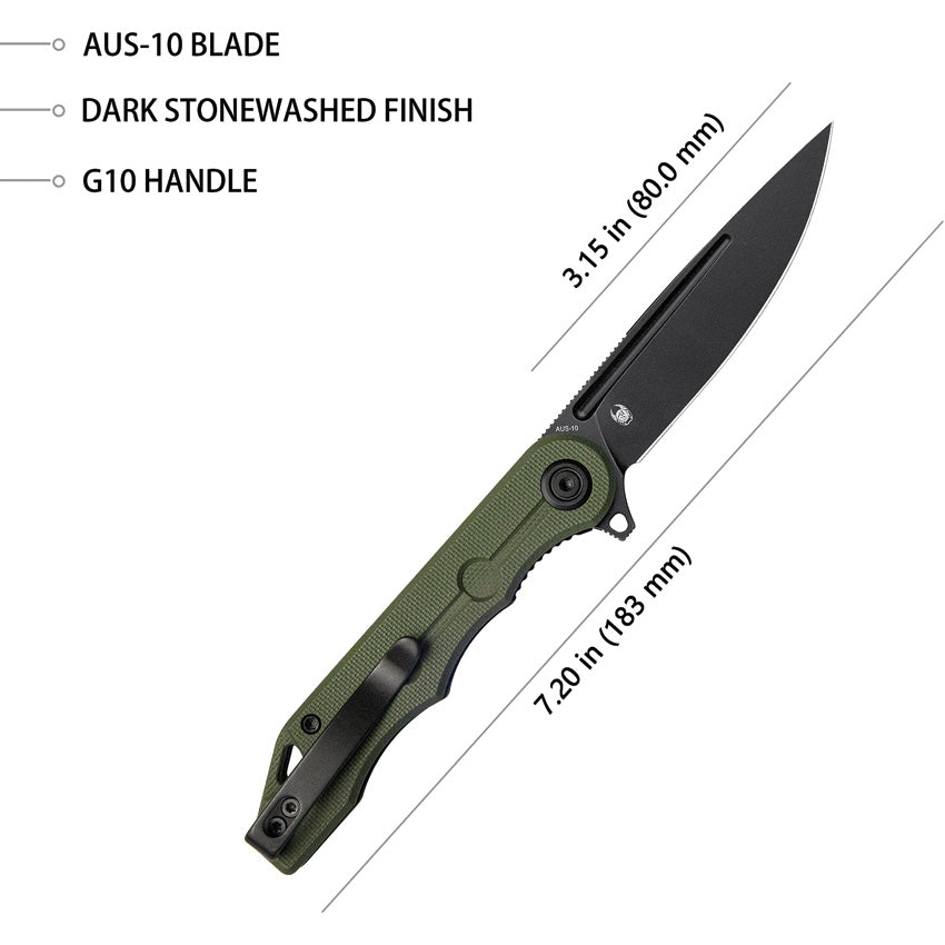 Mizo Linerlock OD - KUB312D
