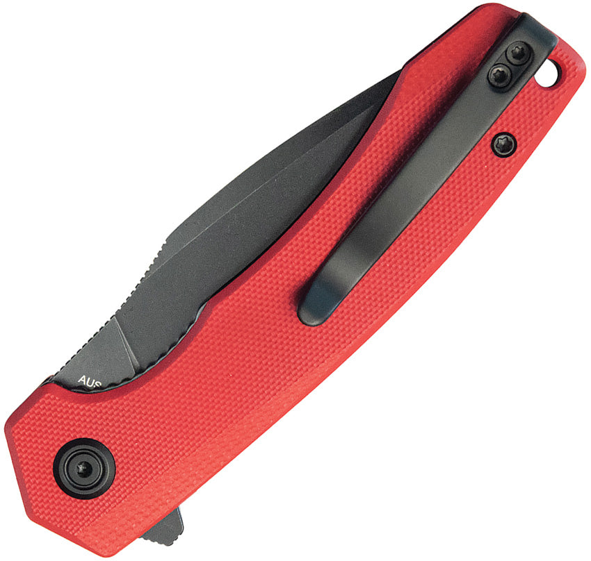 Calyce Linerlock Black Red - KUB901I
