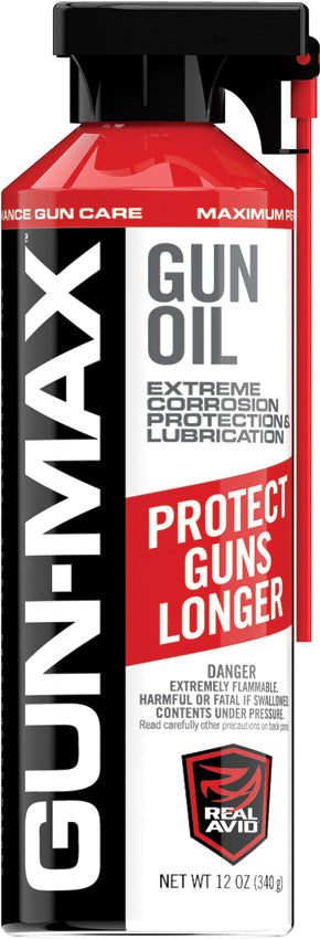 Gun-Max Gun Oil 12oz - AVMLP12A