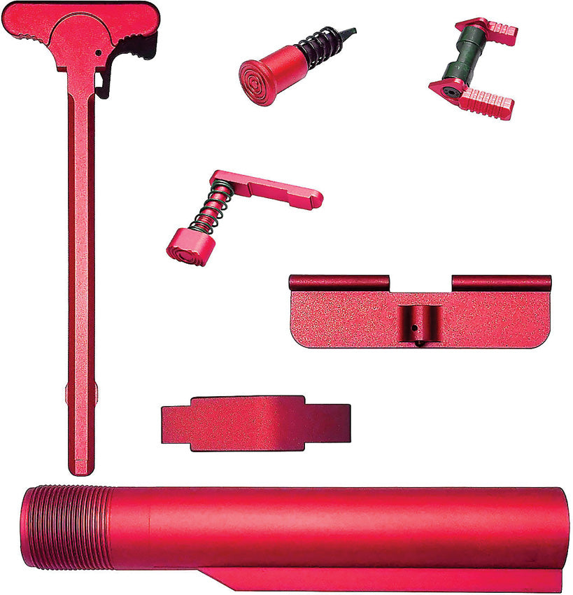 AR15 Parts Kit Red - XTSADZPKRD