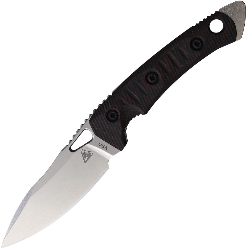 Cacula Fixed Blade Blk/Red - FOB067