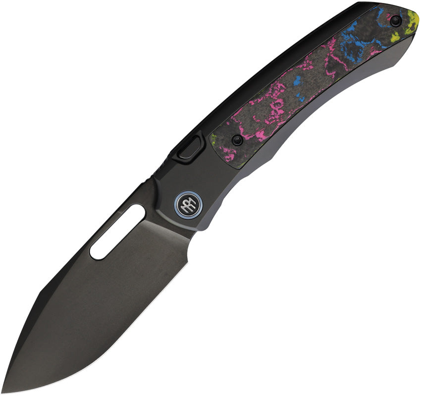 Orca Button Framelock Ti/CF - RMTORCAURD