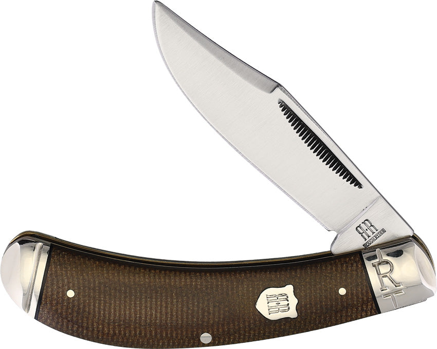 Bow Trapper Brown Burlap - RR2375