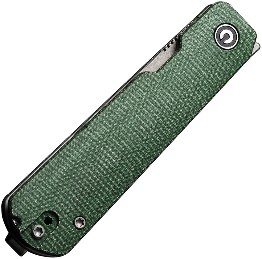 Sendy Linerlock Green Mic - CIVC21004A1