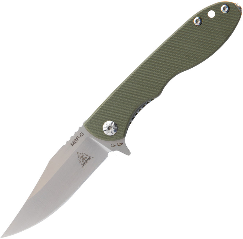 MSF Linerlock Green Elmax - TPMSFG01