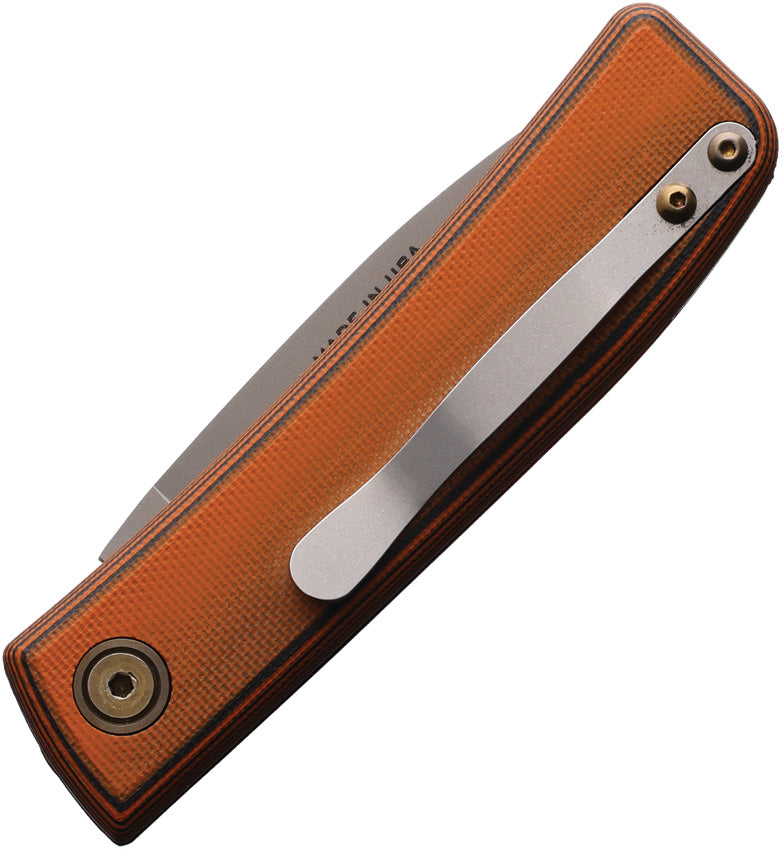 Auto Onyx Button Lock Org/Blk - KOA00947FG