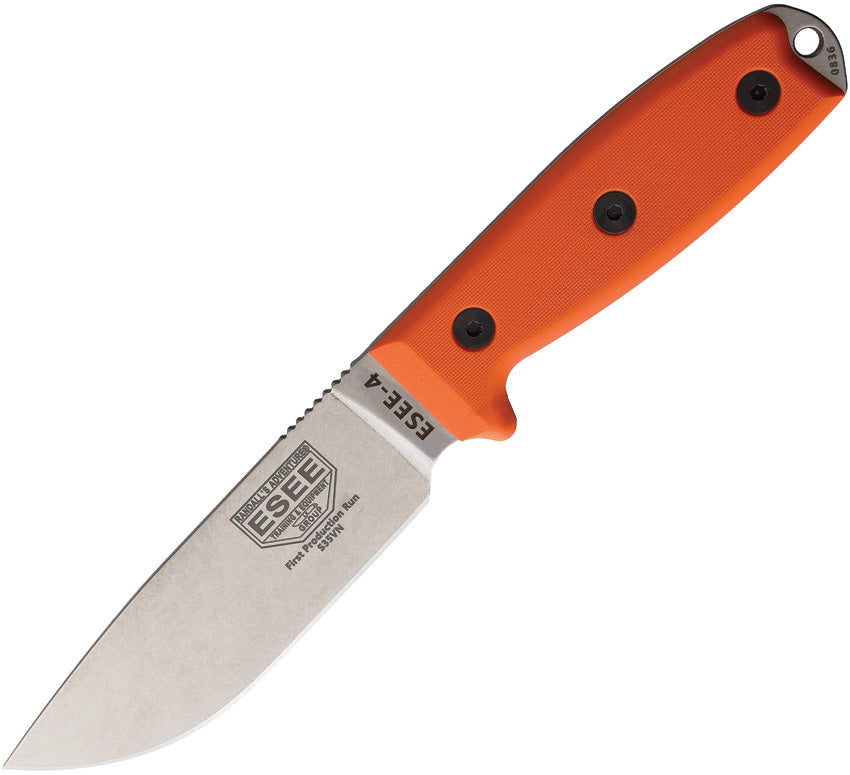 Model 4 S35VN Orange G10 - ES4PS35VOR