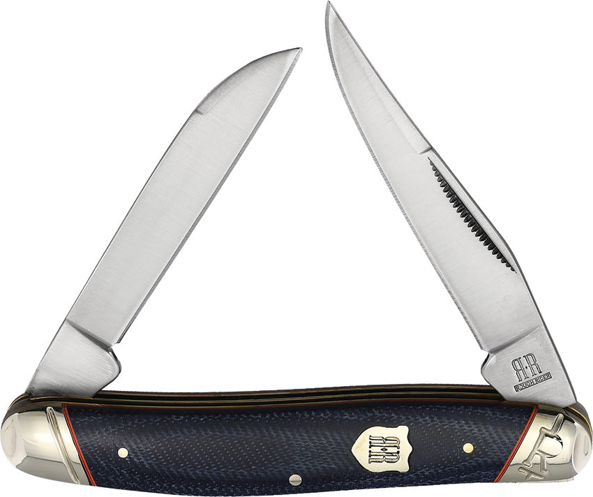 Muskrat Denim Micarta - RR2356