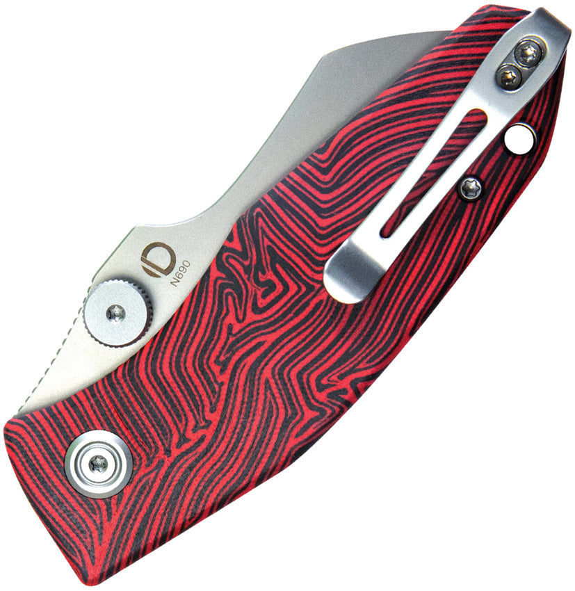 Monsterdog Linerlock Damascus - KUB337F