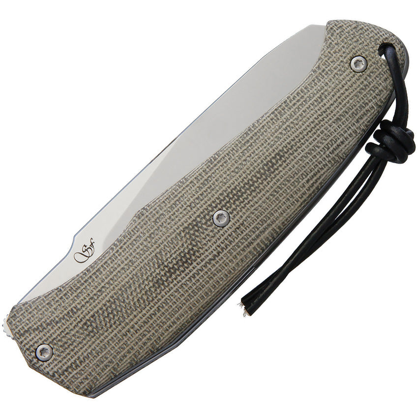 Novis Linerlock Green Micarta - V5972CV