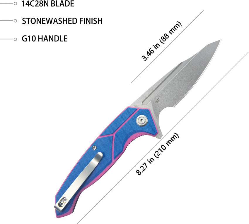 RBC-1 Outdoor Linerlock Blue - KUB373C