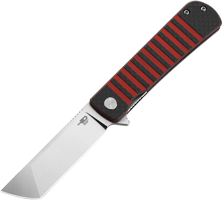 Titan Linerlock Black/Red - BTKL04D