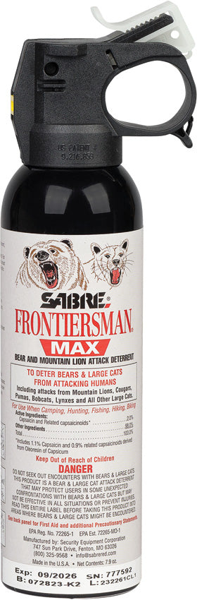 Frontiersman Bear Spray 7.9oz - SA95559