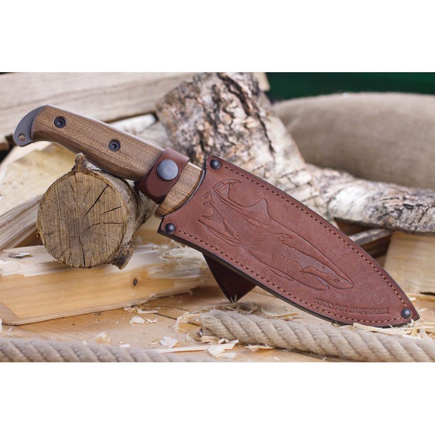 Shark Fixed Blade PGK Walnut - KK0101