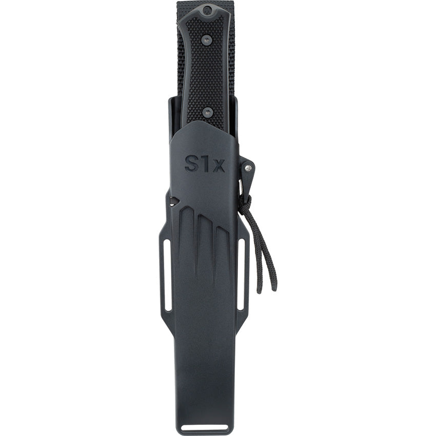 S1x Survival Knife Black - FNS1XB