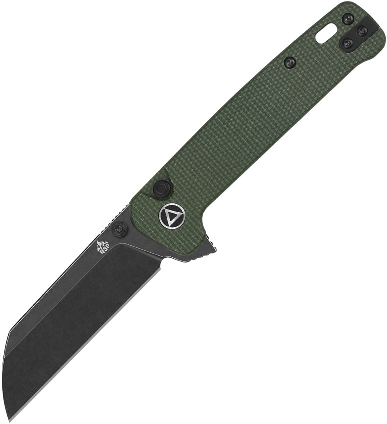 Penguin Button Lock Blk Green - QS130BLC2