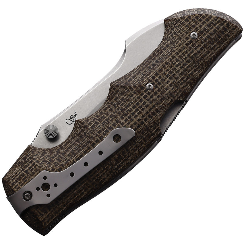 Rhino 1 Lockback Burlap - V5903IM