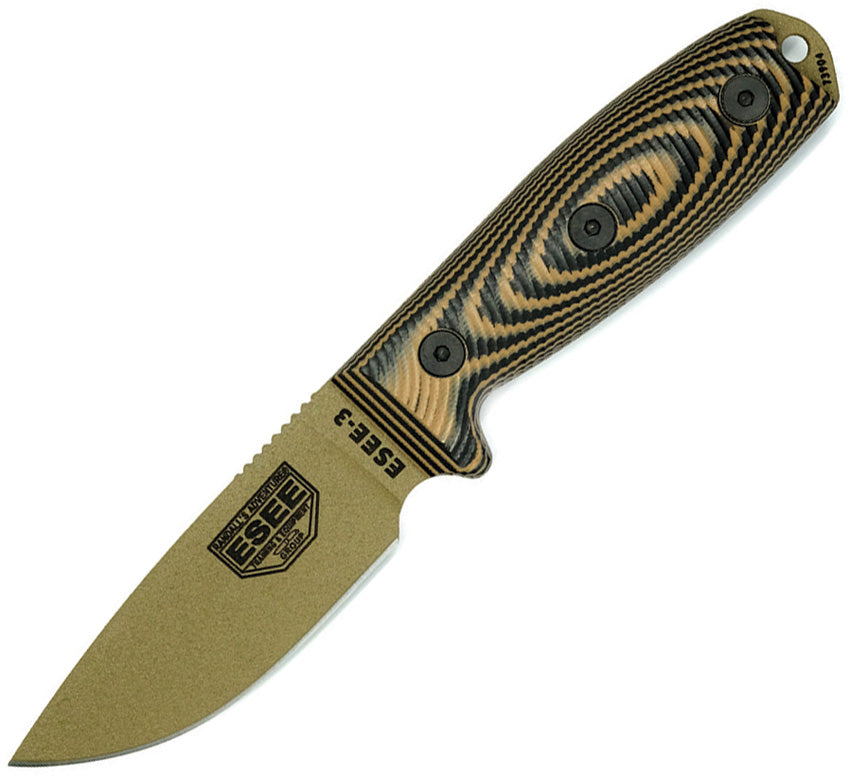 Model 3 3D Fixed Blade Coyote - ES3PMDE005