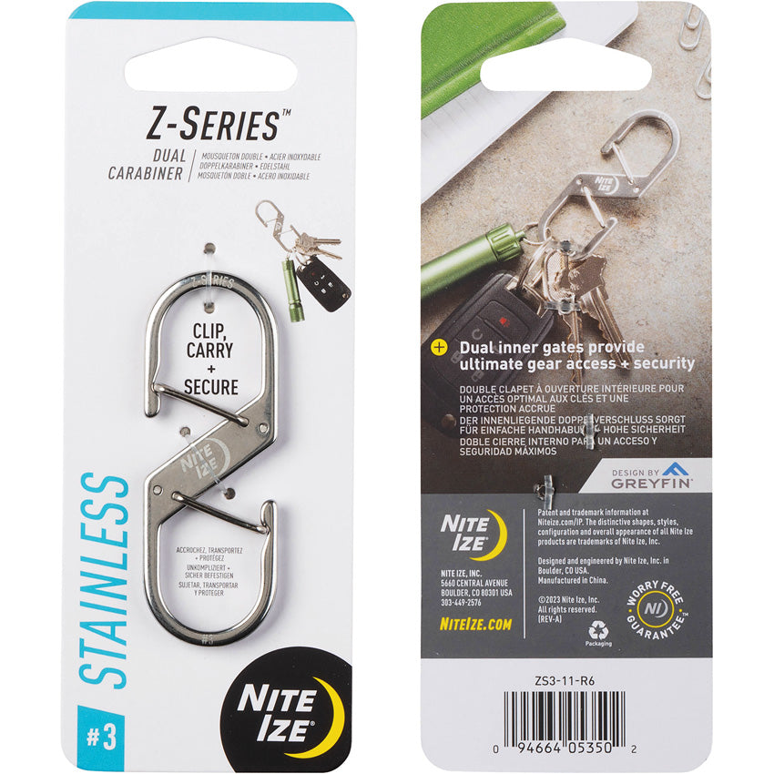 Z-Series Dual Carabiner #3 - N05350