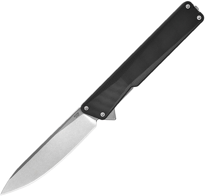 AION Linerlock Black G10 - OKNAIONBLK