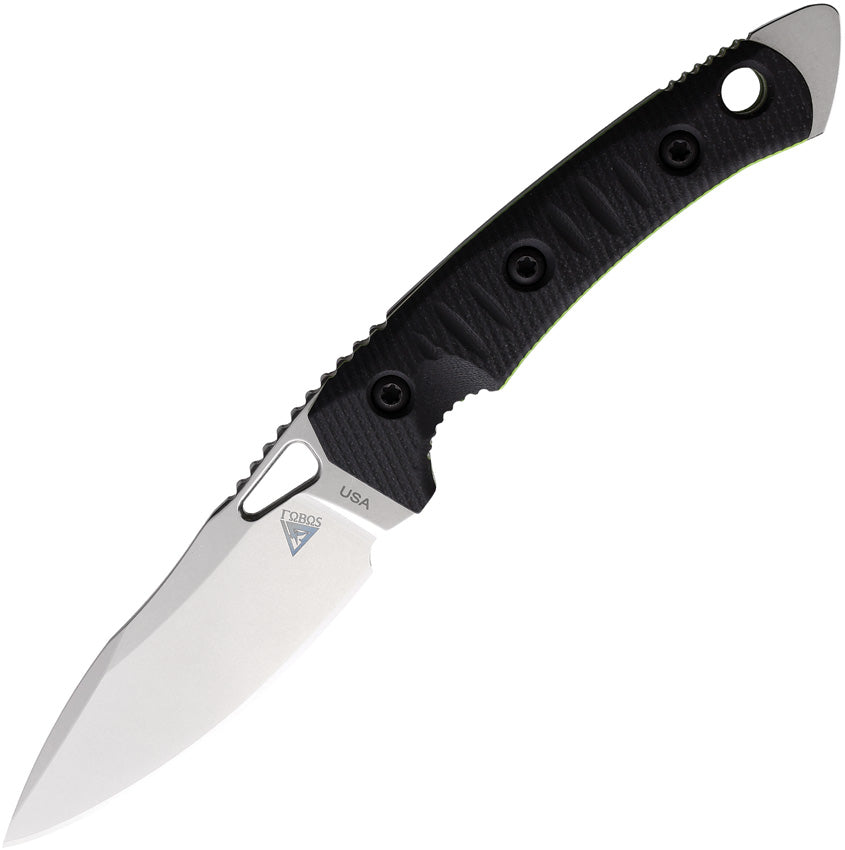 Cacula Fixed Blade Blk/Grn - FOB053