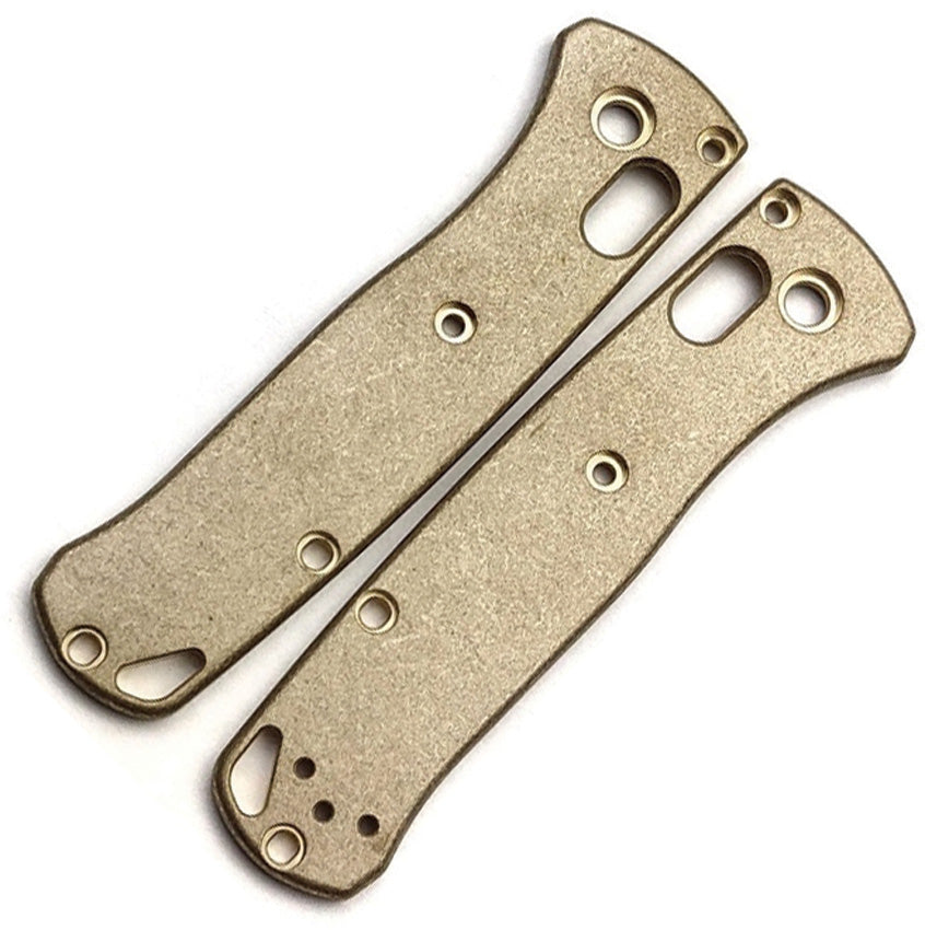 Bugout Handle Scales Brass - FLY677