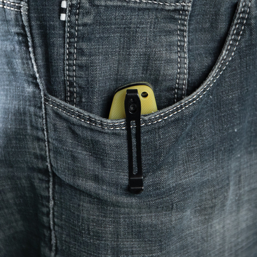 Tityus Linerlock Black Yellow - KUB322G