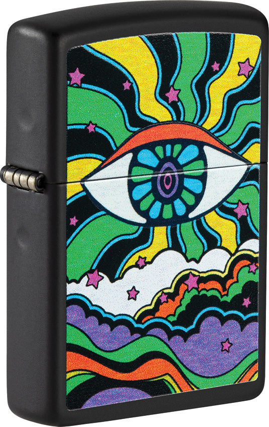 Black Light Eye Design Lighter - ZO70895