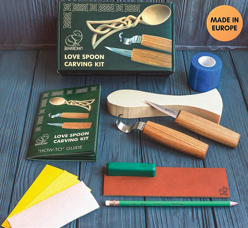 Celtic Spoon Carving Kit - BVRDIY04