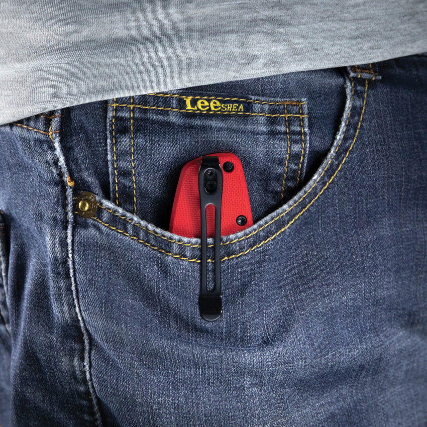 Tityus Linerlock Black Red - KUB322J