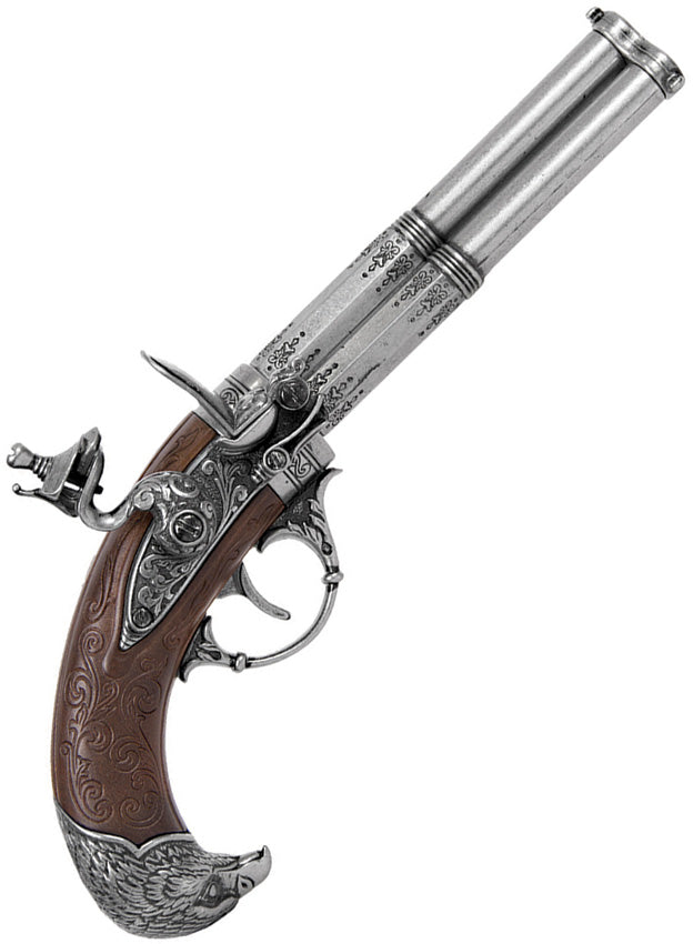 Revolving 3 Barrel Flintlock - DX1306
