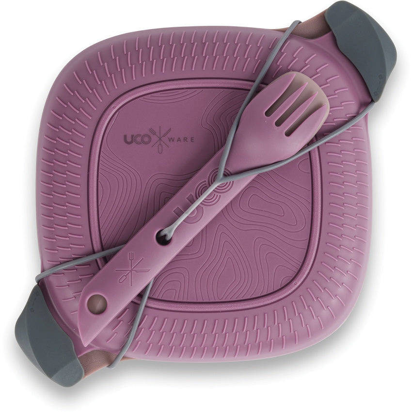 Eco 5 Piece Mess Kit Plum - UCO00437